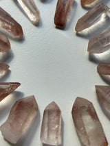 Lilac Lemurian Seed Crystal Point