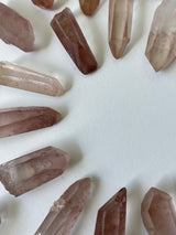 Lilac Lemurian Seed Crystal Point