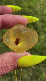 "GENESIS" Necklace: Amber from Villa de Leyva, Boyaca, Colombia