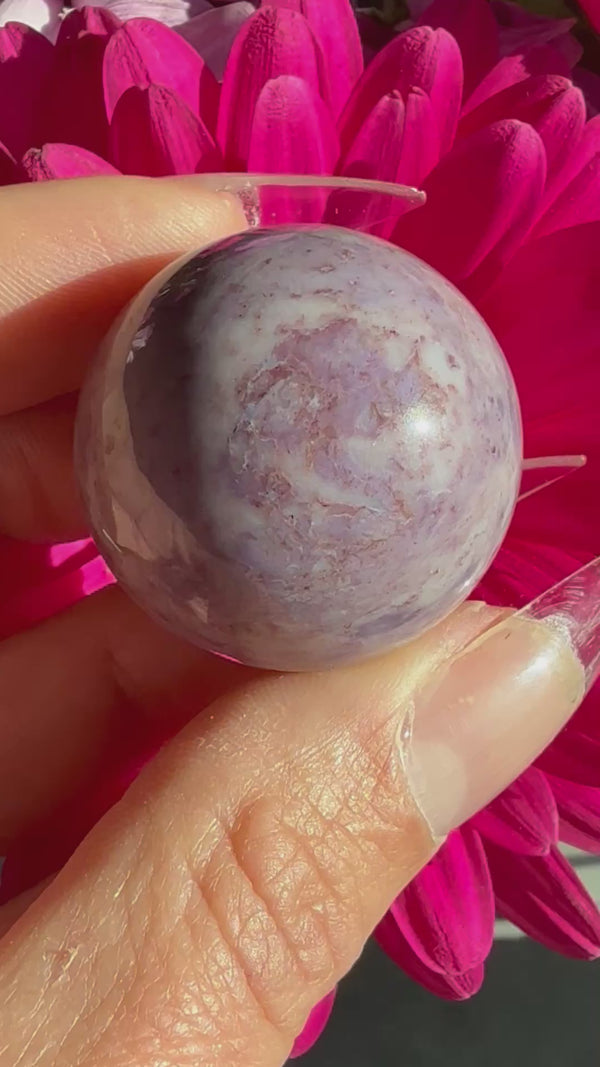 Lavender Jade Sphere B