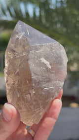 1.75lb RUTILATED Smoky Citrine from Brazil: DT, ET, Elestial, Record Keeper etc.