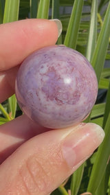 Lavender Jade Sphere B