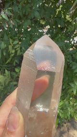 6" Extreme grade Natural CITRINE Lemurian Seed Crystal from Minas Gerais, Brazil- Channeler, Starbrary, Laser, Rainbows etc