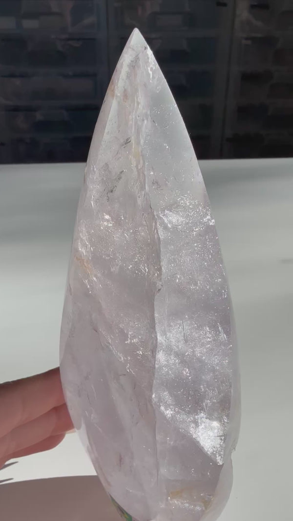 Flame: Lavender/Grey Quartz