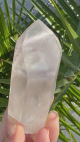 RARE: Lodolite Phantom Lemurian Seed Crystal from Minas Gerais Brazil