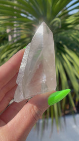 RARE Clear Lemurian Seed Crystal from Minas Gerais, Brazil, Lemurian Seed Point, Lemurian Seed Crystal, Lemurian Seed Wand