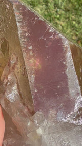 "Rainbow Brite": 5" Sugar Plum Quartz from Goias, Brazil: Rainbows, ET, Ally, Penetrator, Sigils, etc