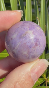 Lavender Jade Sphere A