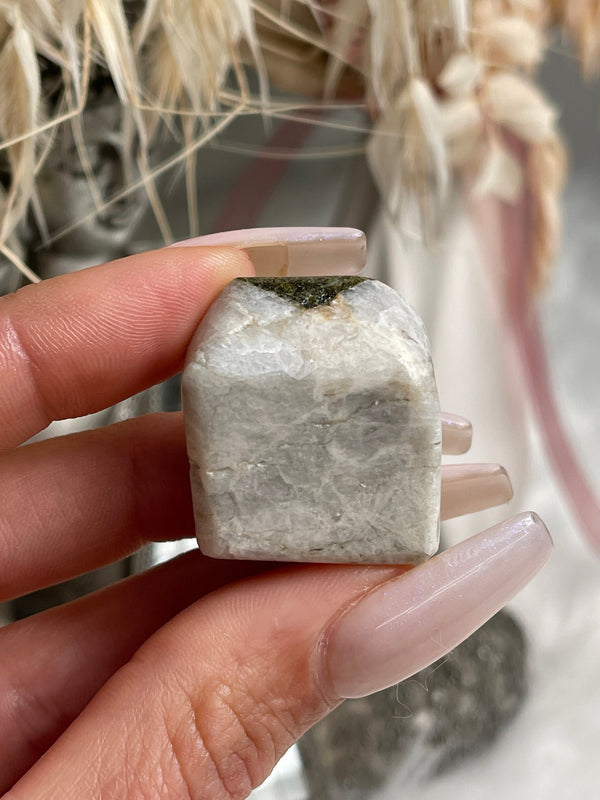Transformation Euphoralite Tower, Euphoralite, Green Euphoralite, Rare Euphoralite, Authentic Euphoralite, Genuine Euphoralite, Epidote,Rare
