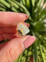 High Grade Ethiopian Opal F, Welo Opal, Natural Opal, Raw Opal, Ethiopian Opal, Opal, Rainbow Opal, Ethically sourced Opal, Rare opal