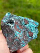 RARE: Natural Chrysocolla Gem Silica Quartz from Peru, Natural crystal, raw Chrysocolla, Gem Silica, Chrysocolla Chalcedony,Chrysocolla peru