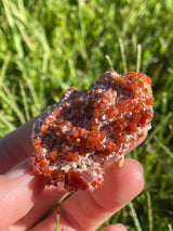 Top Quality Vanadinite Gemmy Cluster from Morocco, Gemmy Crystal, mineral, Rare crystal, rare mineral, natural crystal, natural stone,