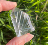 Semi-Polished AAA Grade Lemurian Tower with hand-carved unique engravings Lemurian, Polished