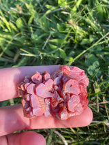 RARE Top Quality Vanadinite Gemmy Cluster from Morocco, Gemmy Crystal, mineral, Rare crystal, rare mineral, natural crystal, natural stone,