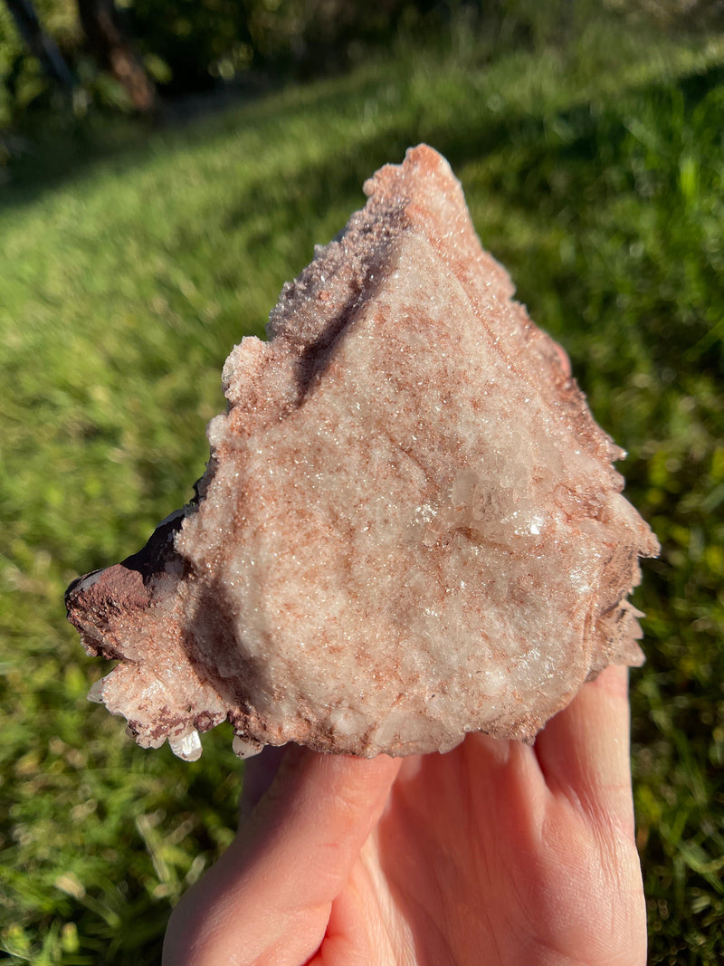 Pink Himalayan Quartz Cluster, Samadhi Himalayan Quartz