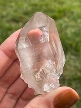 NATURAL SMOKY Lemurian Seed Crystal from Brazil, Rare, Lemurian Point, Lemurian Wand, Smoky Lemurian, Lemurian Point, Large Lemurian