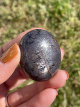 High Grade Chatoyant Ruby Corundum palm stone from India, Polished Ruby, Chatoyant Ruby, Rare crystal, Rare Stone, Polished Ruby, Top grade