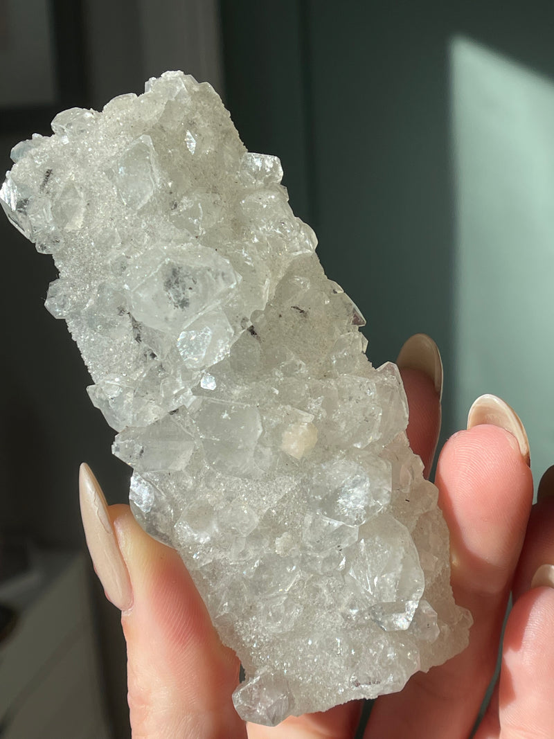 Rare: Danburite/druzy Chalcedony/Apophyllite from India, Large Danburite,druzy Danburite,Apophyllite specimen,Collector Crystal,Rare Crystal