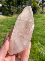 Laser* TRUE Pink Lemurian Seed Crystal from Bahia, Brazil, Authentic Lemurian, Pink Lemurian, Laser Lemurian, Rare Lemurian, Lemurian Point